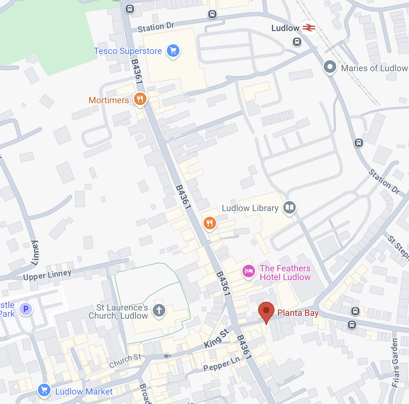 Google Maps destination